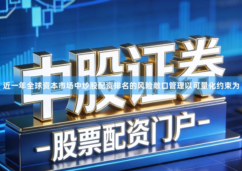 近一年全球资本市场中炒股配资排名的风险敞口管理以可量化约束为